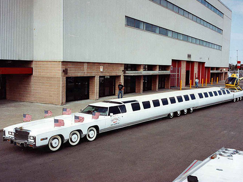 самый длинный автомобиль в мире